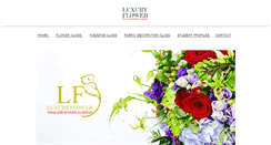 Desktop Screenshot of luxury-flower.com